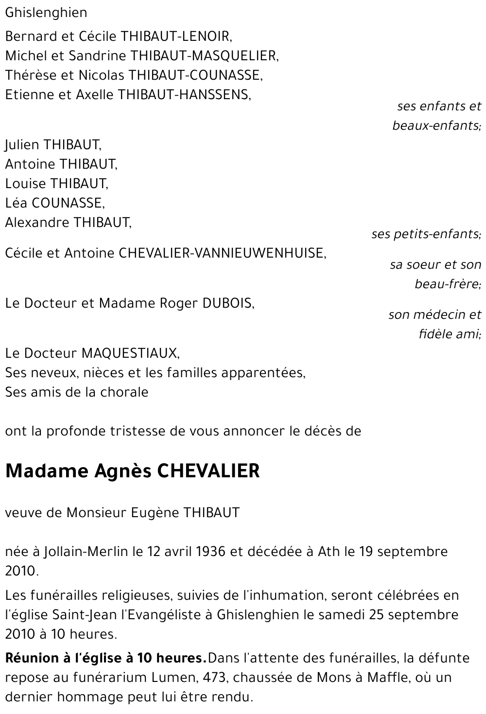 Agnès CHEVALIER