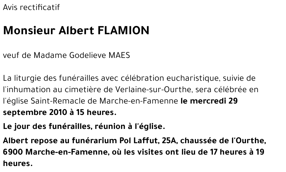 Albert FLAMION