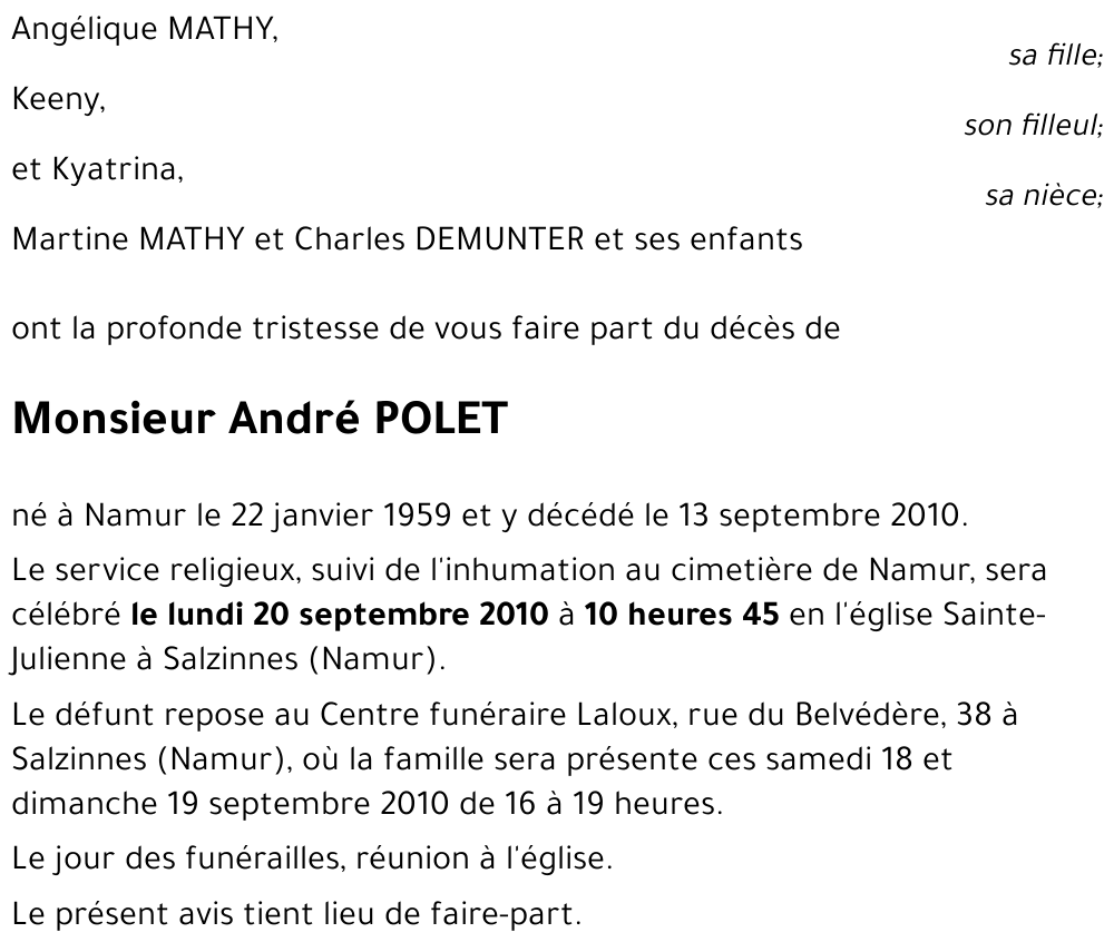 André POLET