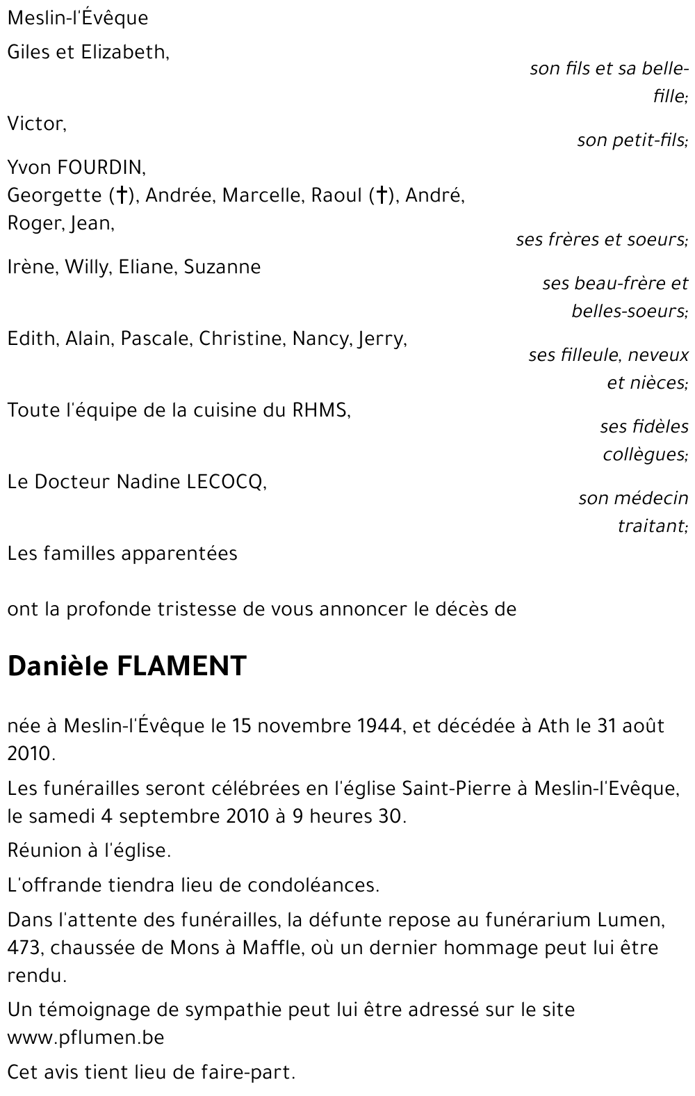 Danièle Flament