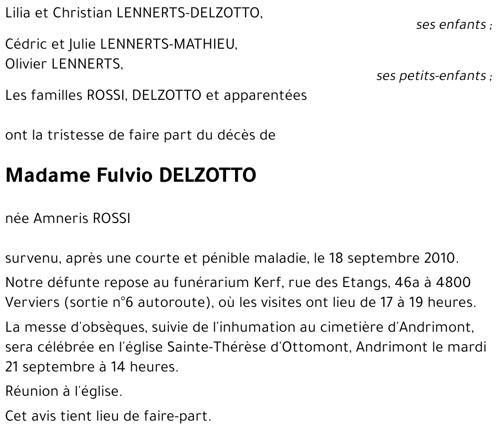 Fulvio DELZOTTO