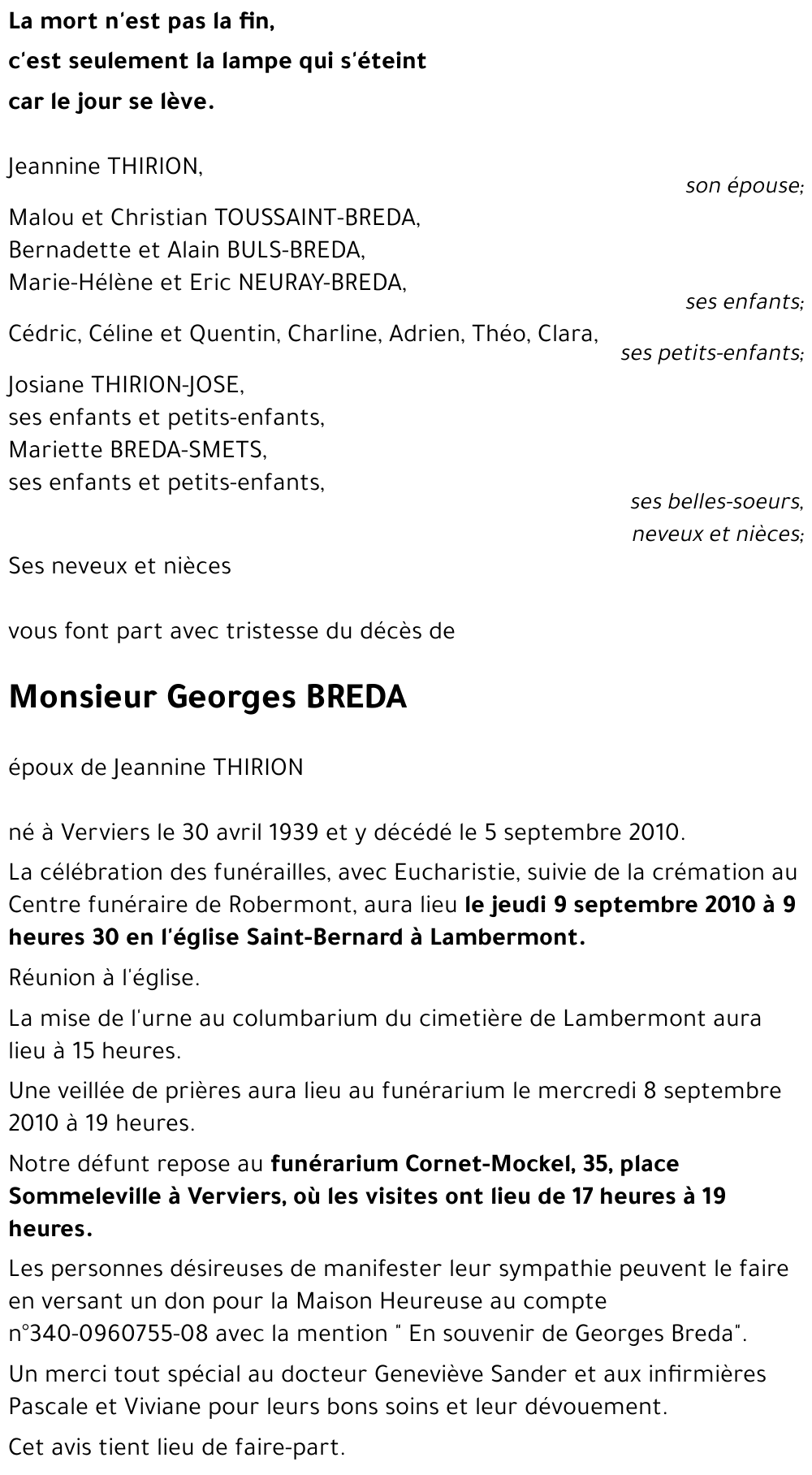 Georges BREDA