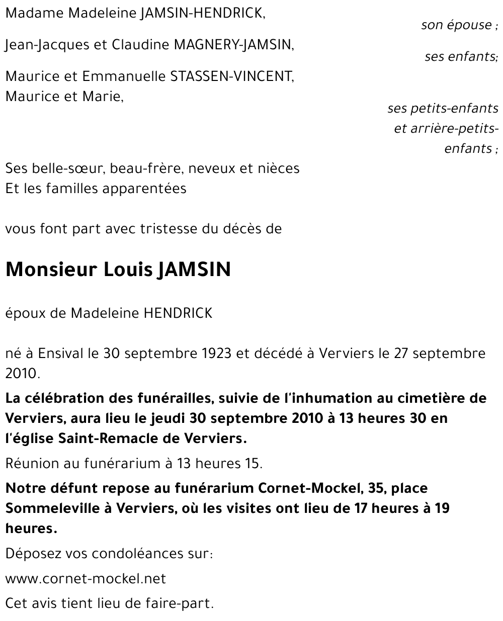 Louis JAMSIN