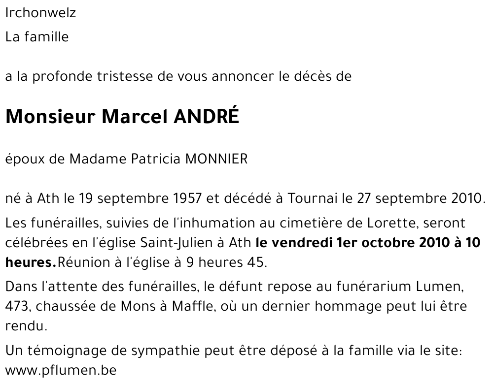 Marcel ANDRé