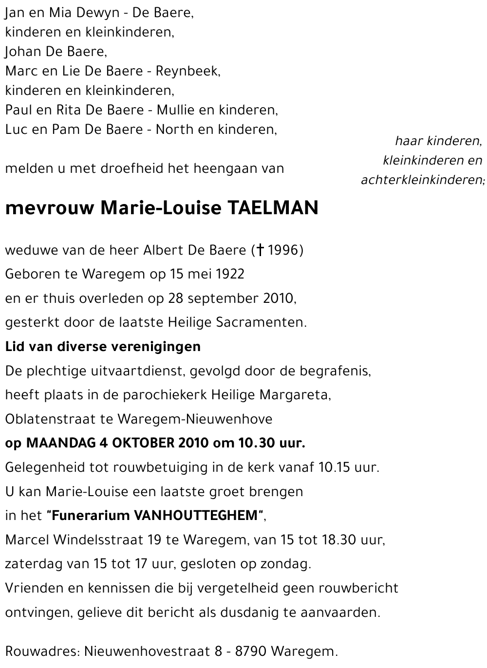 Marie-Louise Taelman