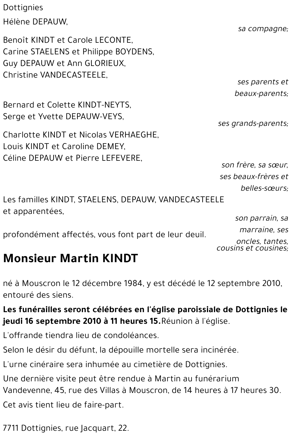 Martin KINDT