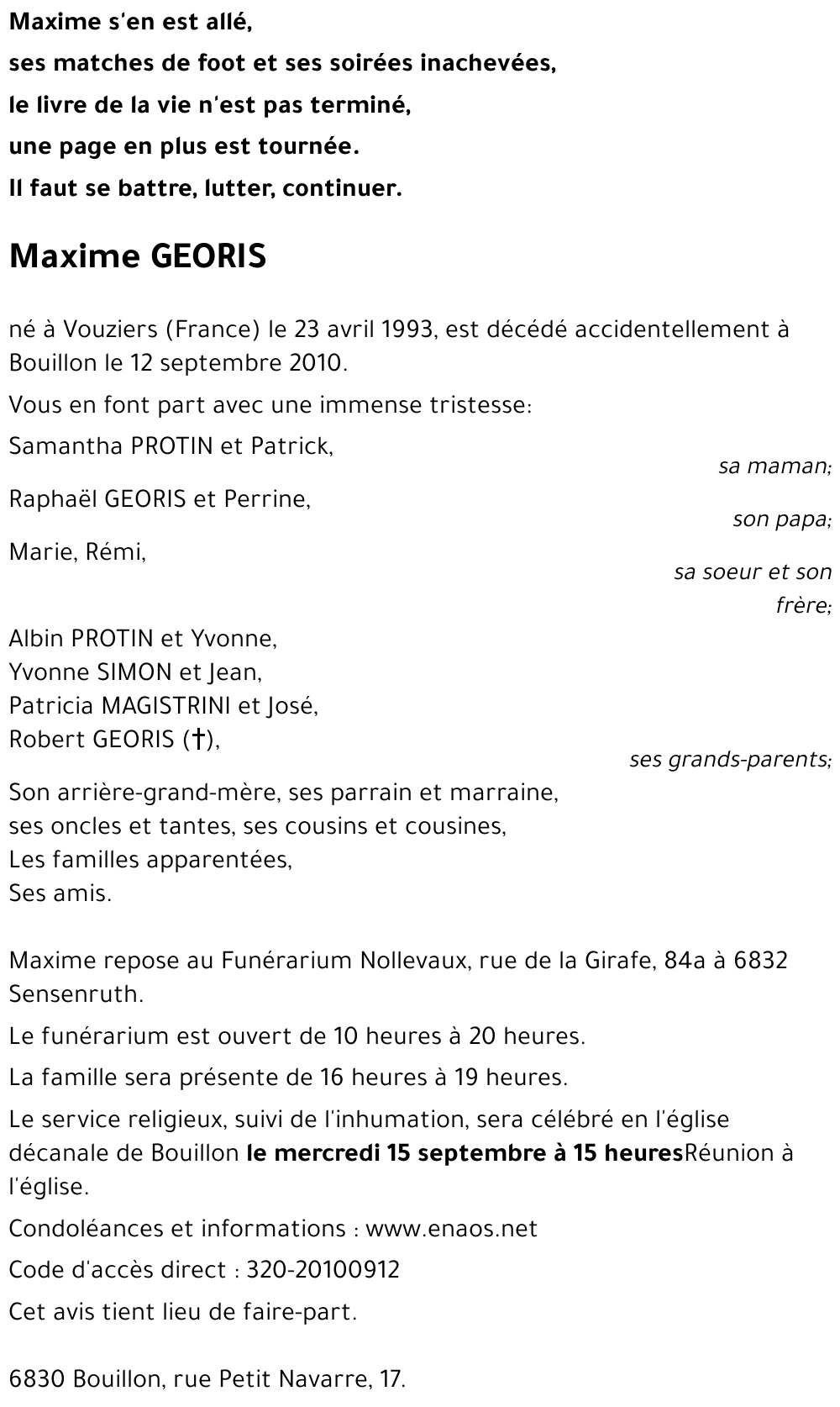 Maxime GEORIS