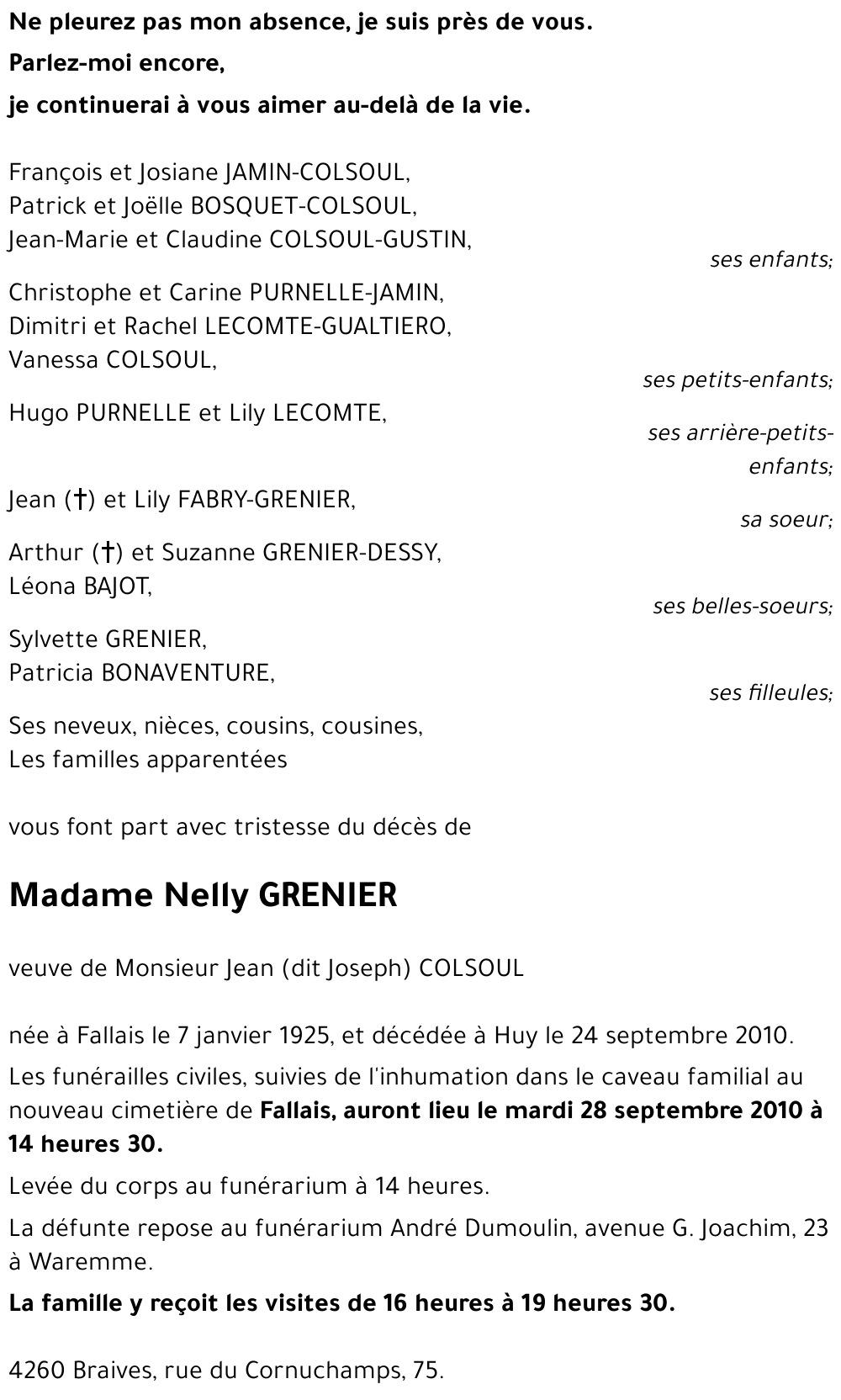 Nelly GRENIER