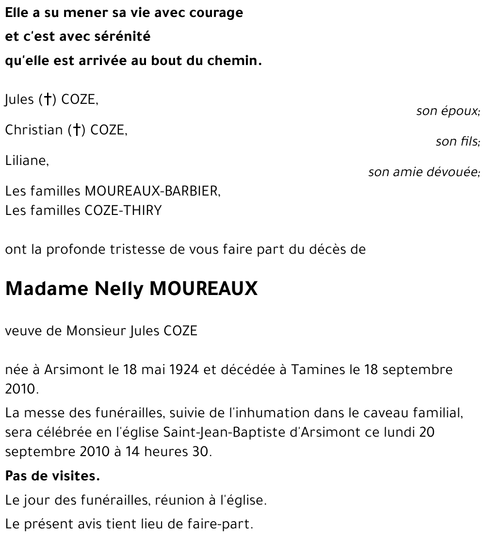 Nelly MOUREAUX