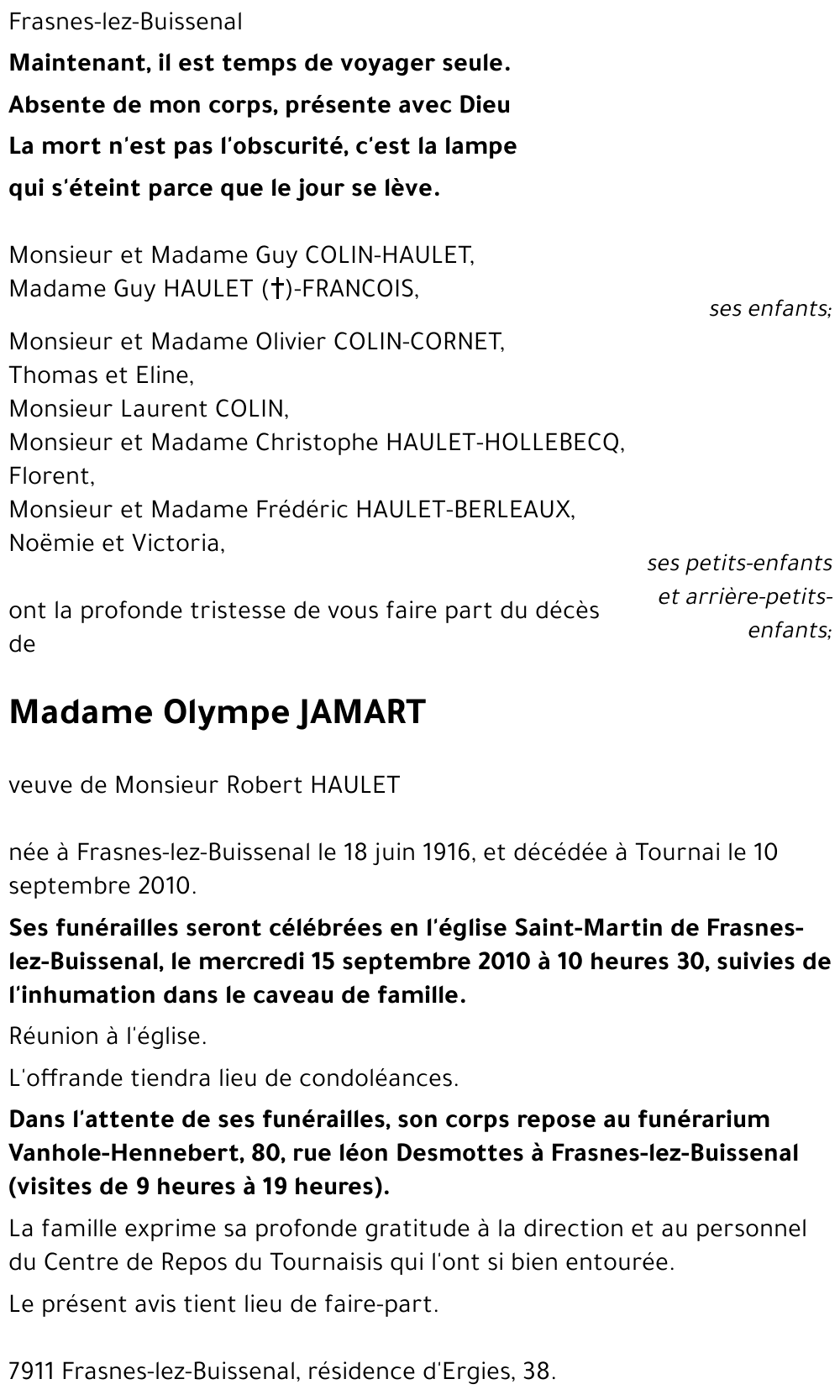 Olympe Jamart
