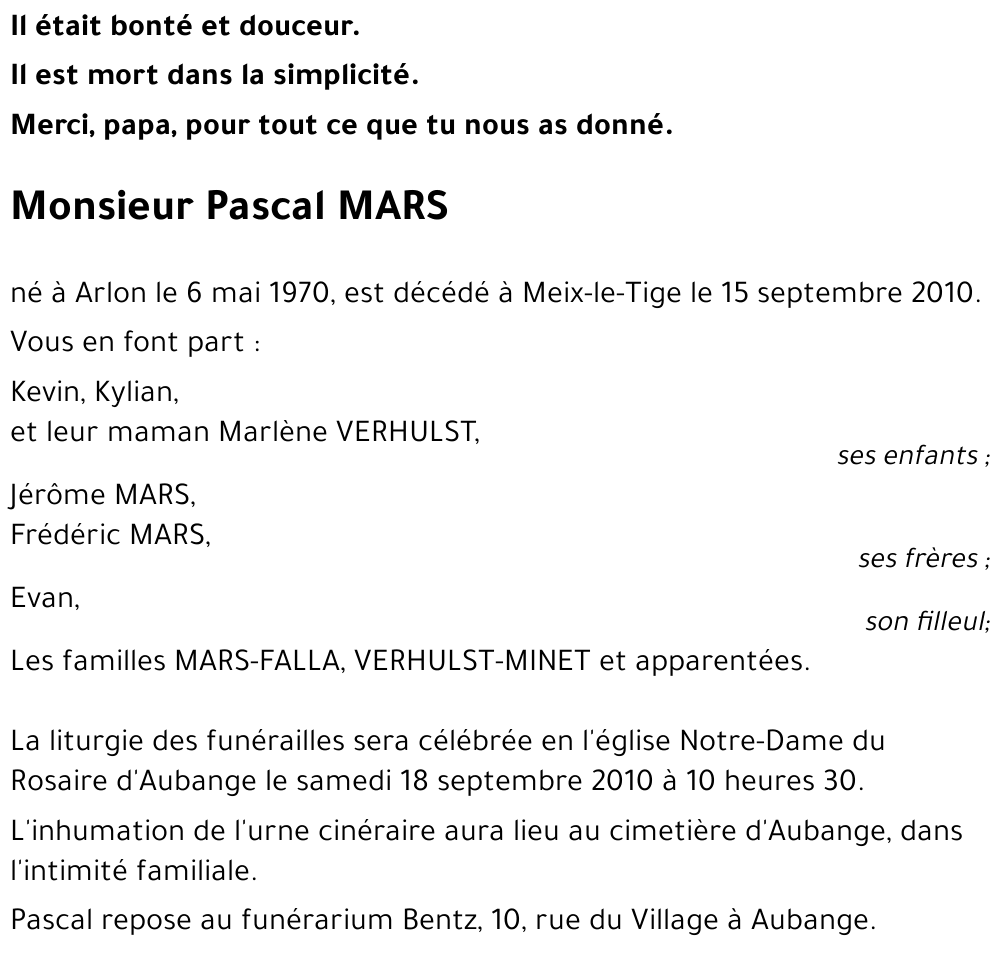 Pascal Mars