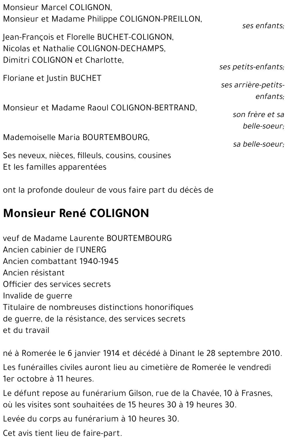 René COLIGNON