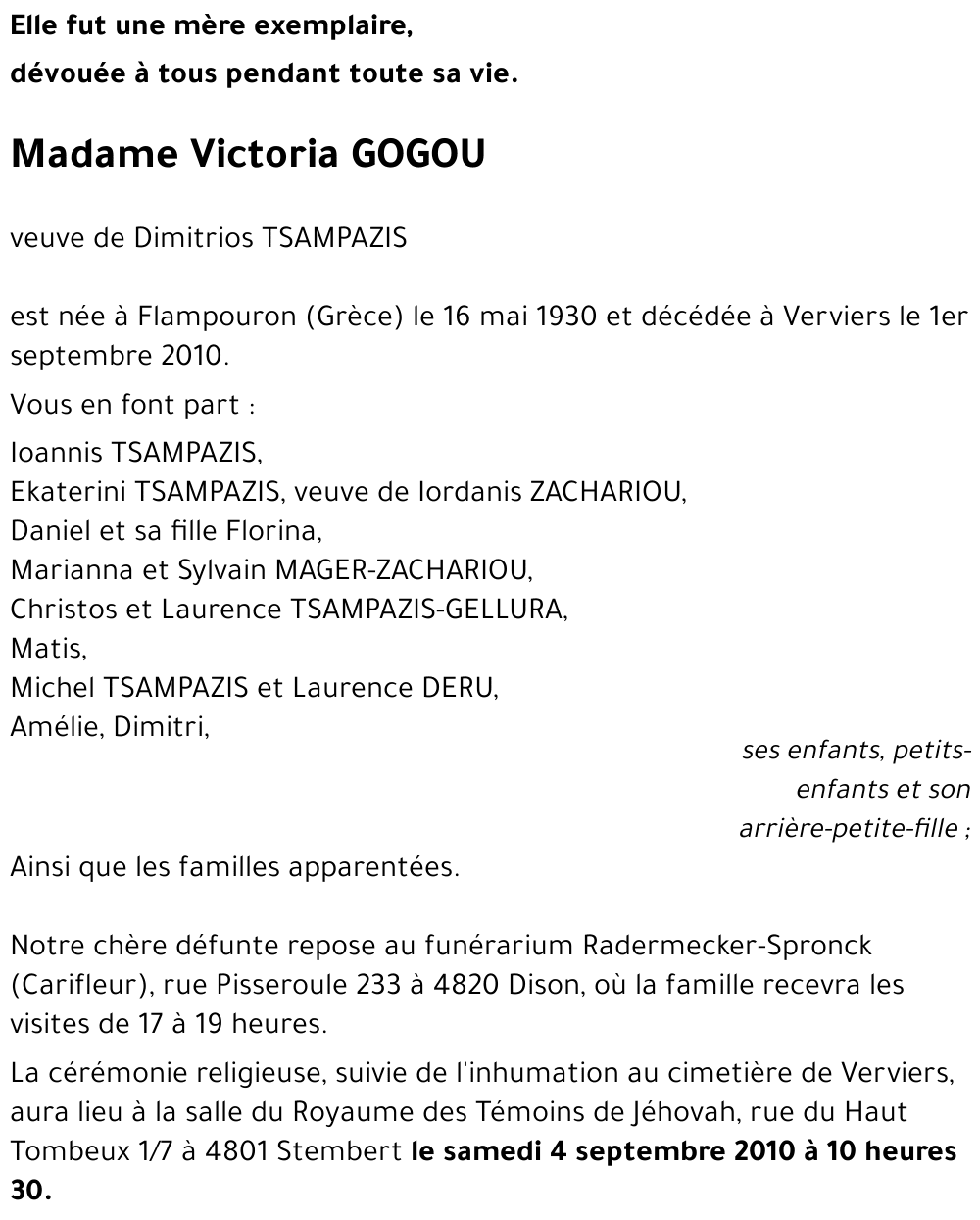 Victoria GOGOU