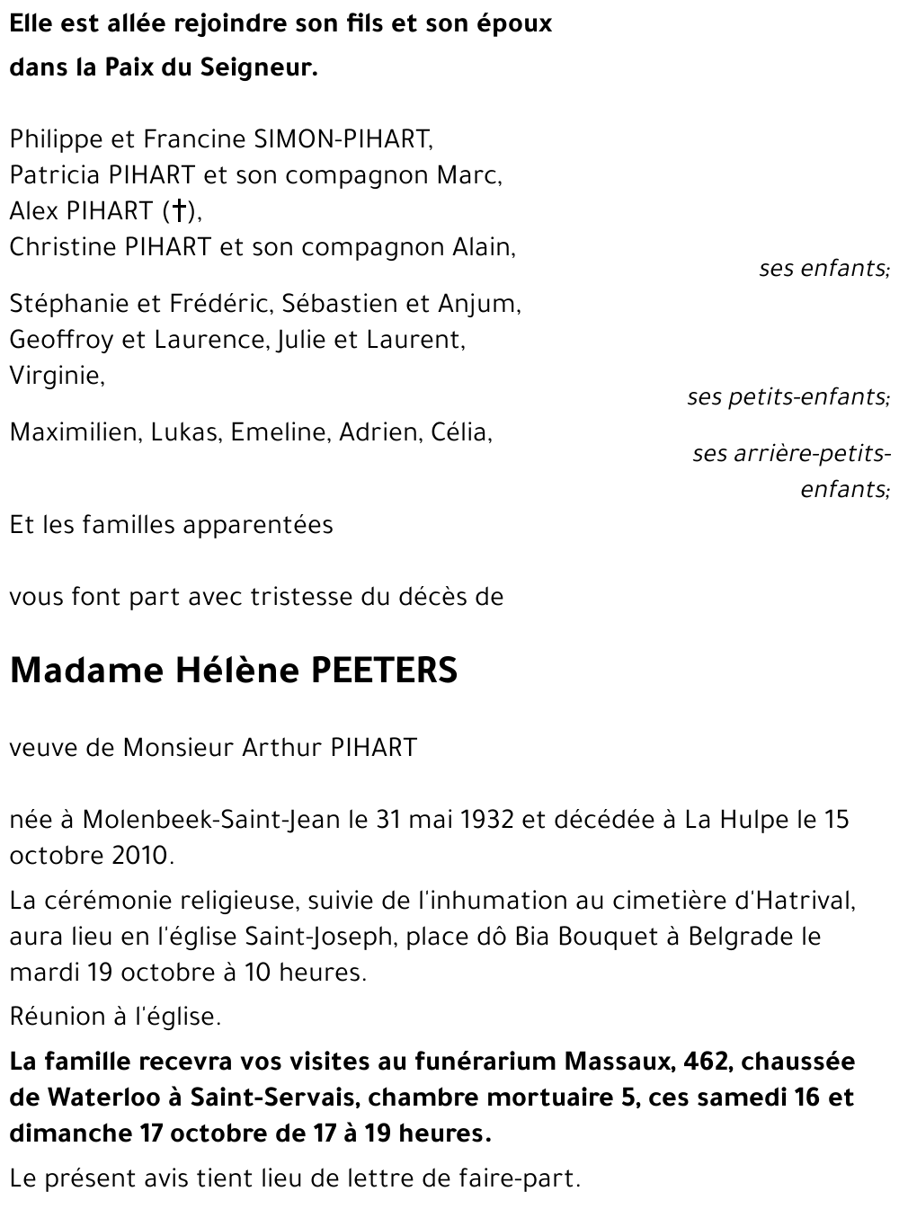 Hélène PEETERS