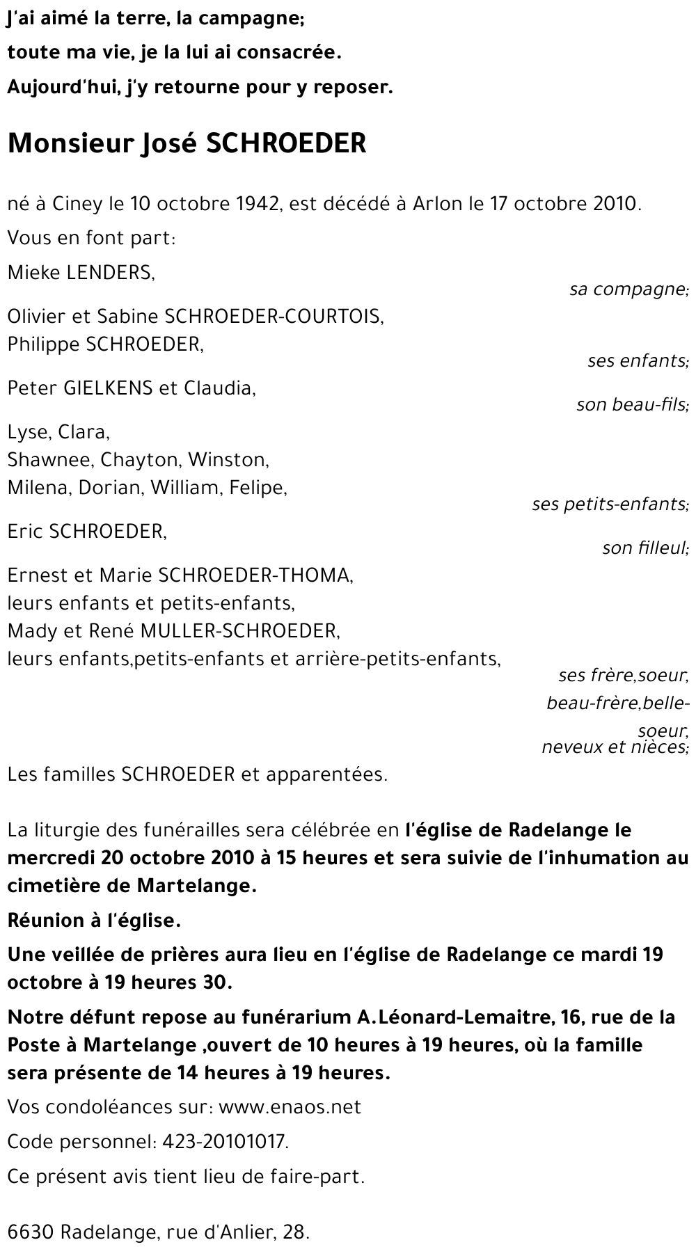 José SCHROEDER