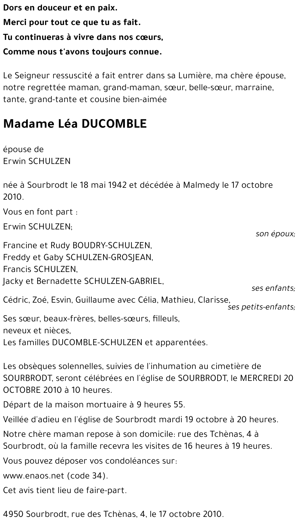 Léa DUCOMBLE