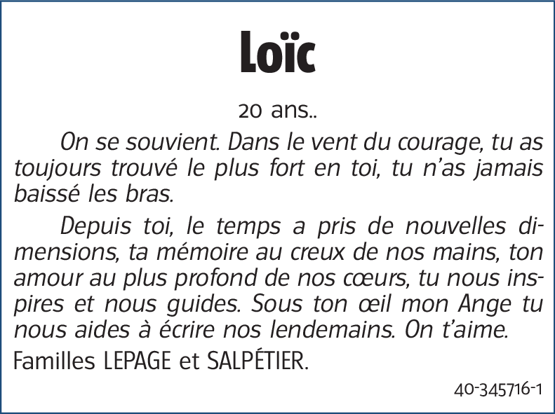 Loïc -