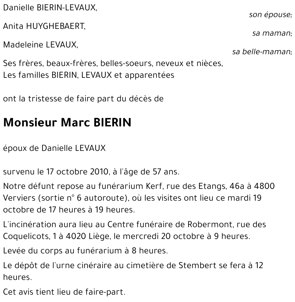 Marc BIERIN