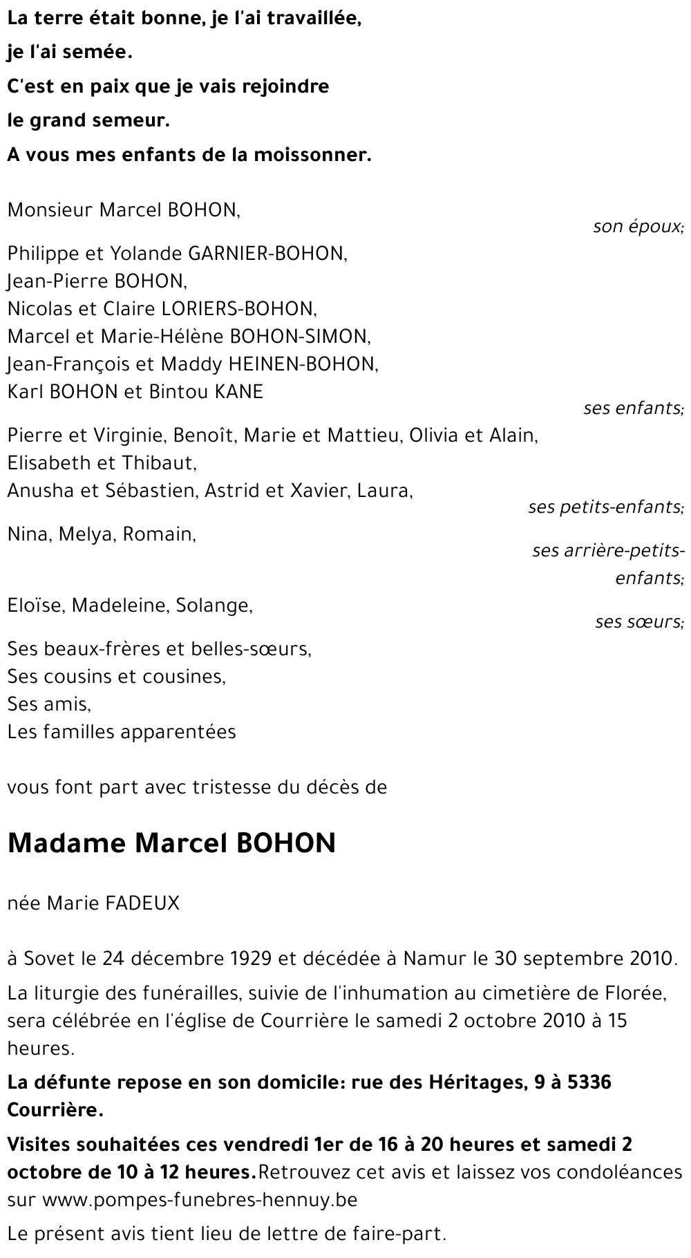 Marcel BOHON