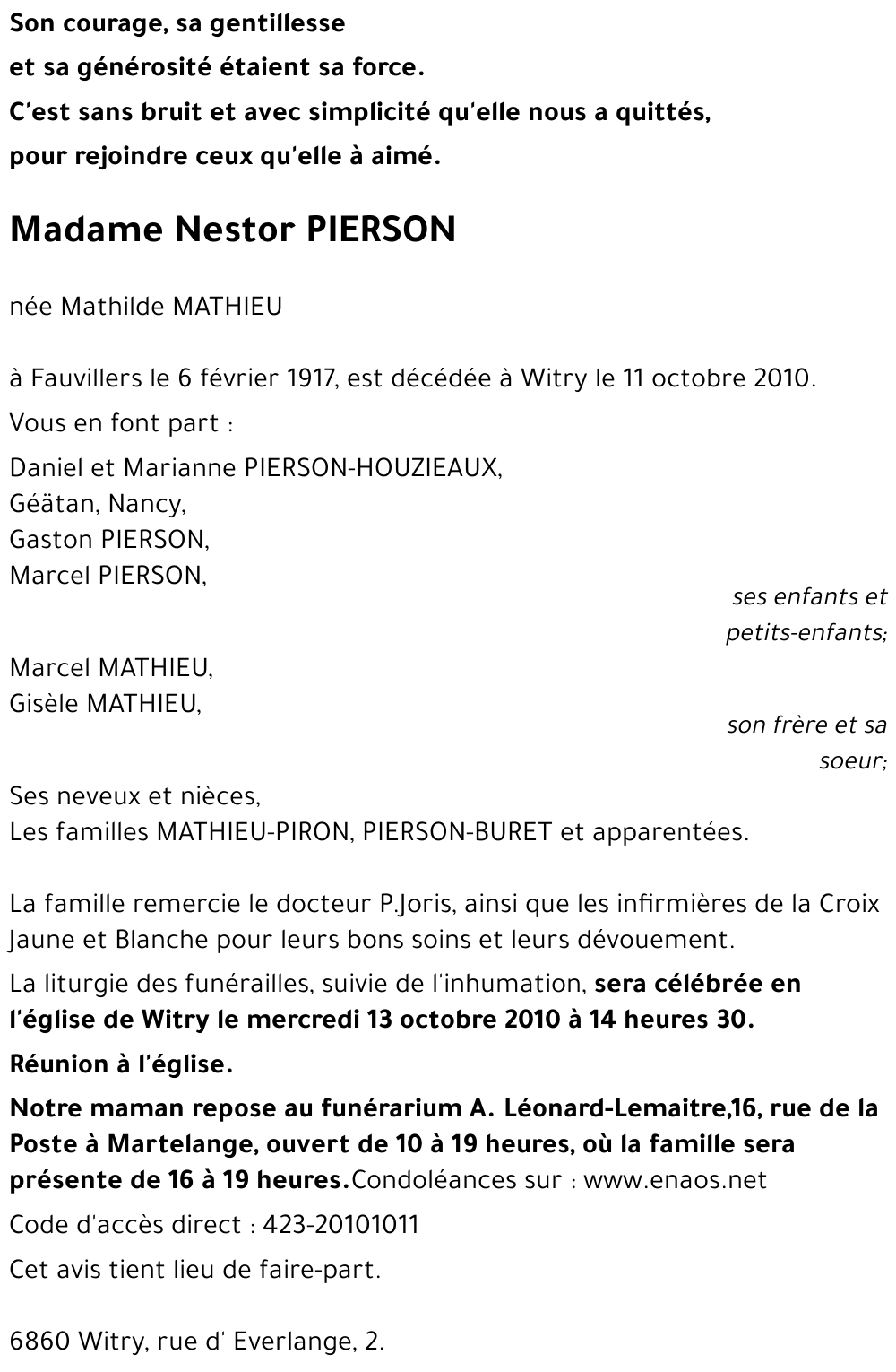 Mathilde MATHIEU
