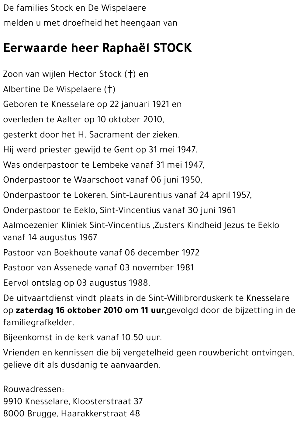 Raphaël STOCK
