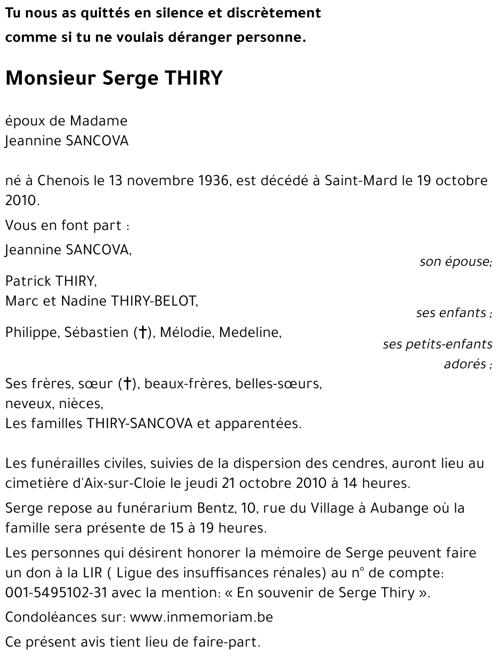 Serge THIRY