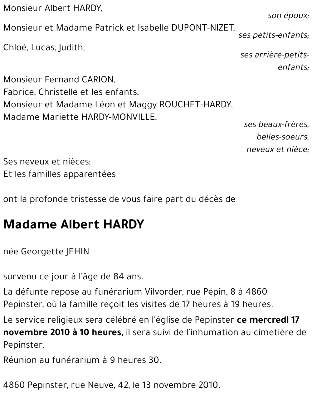 Albert HARDY
