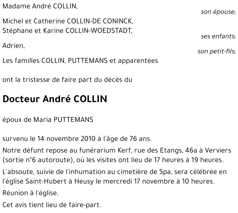 André COLLIN