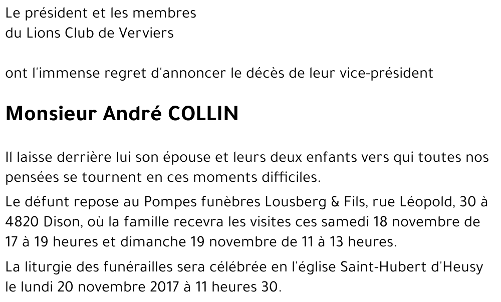 André COLLIN