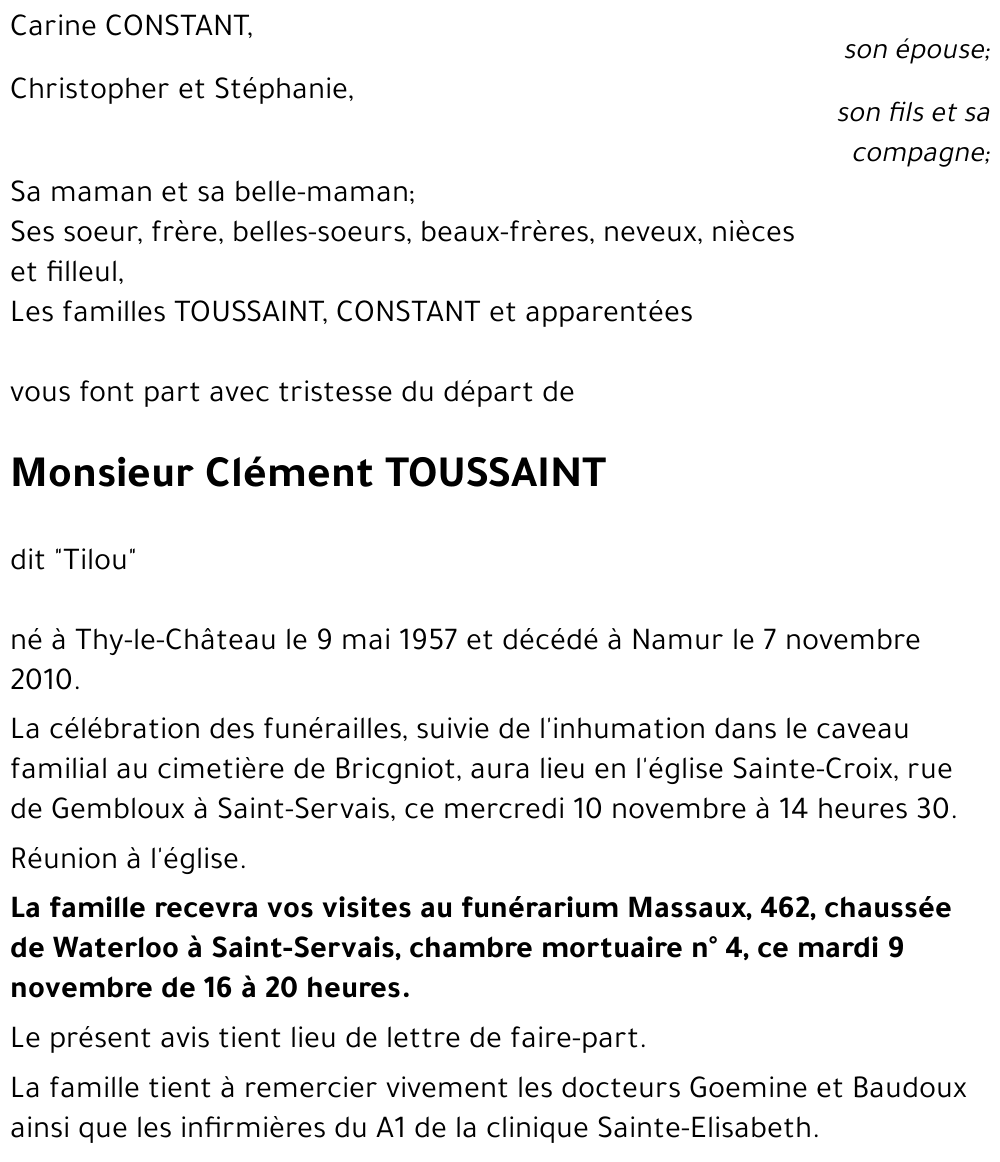 Clément TOUSSAINT