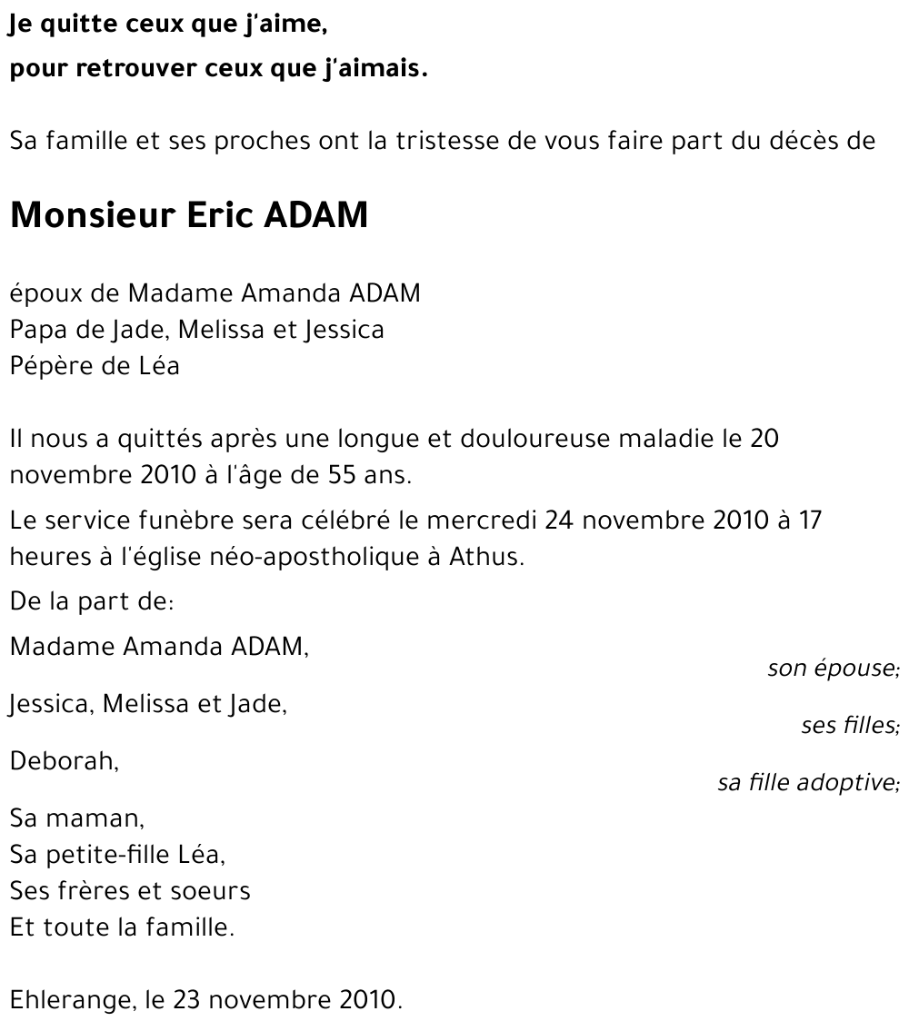 Eric ADAM