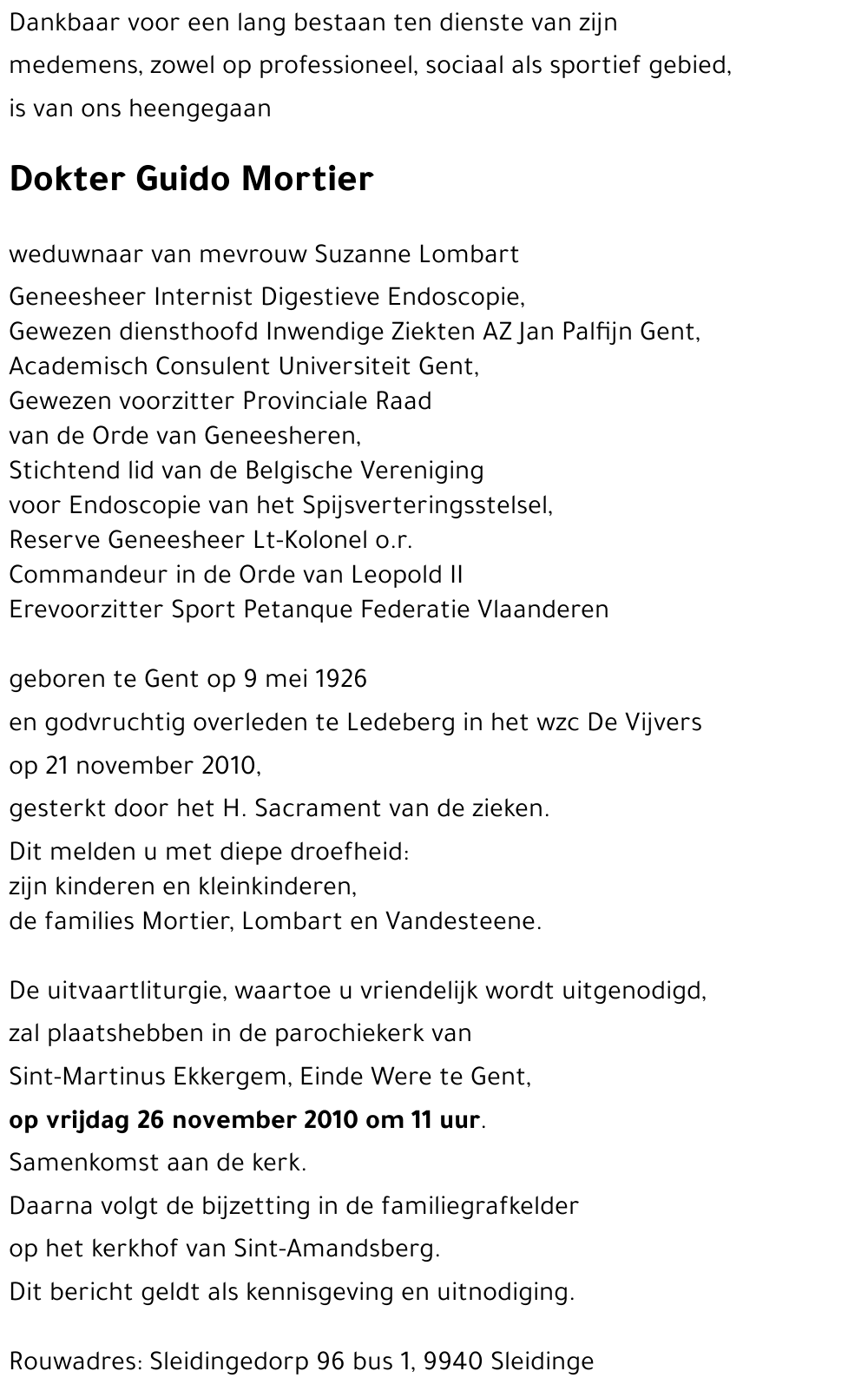 Guido Mortier