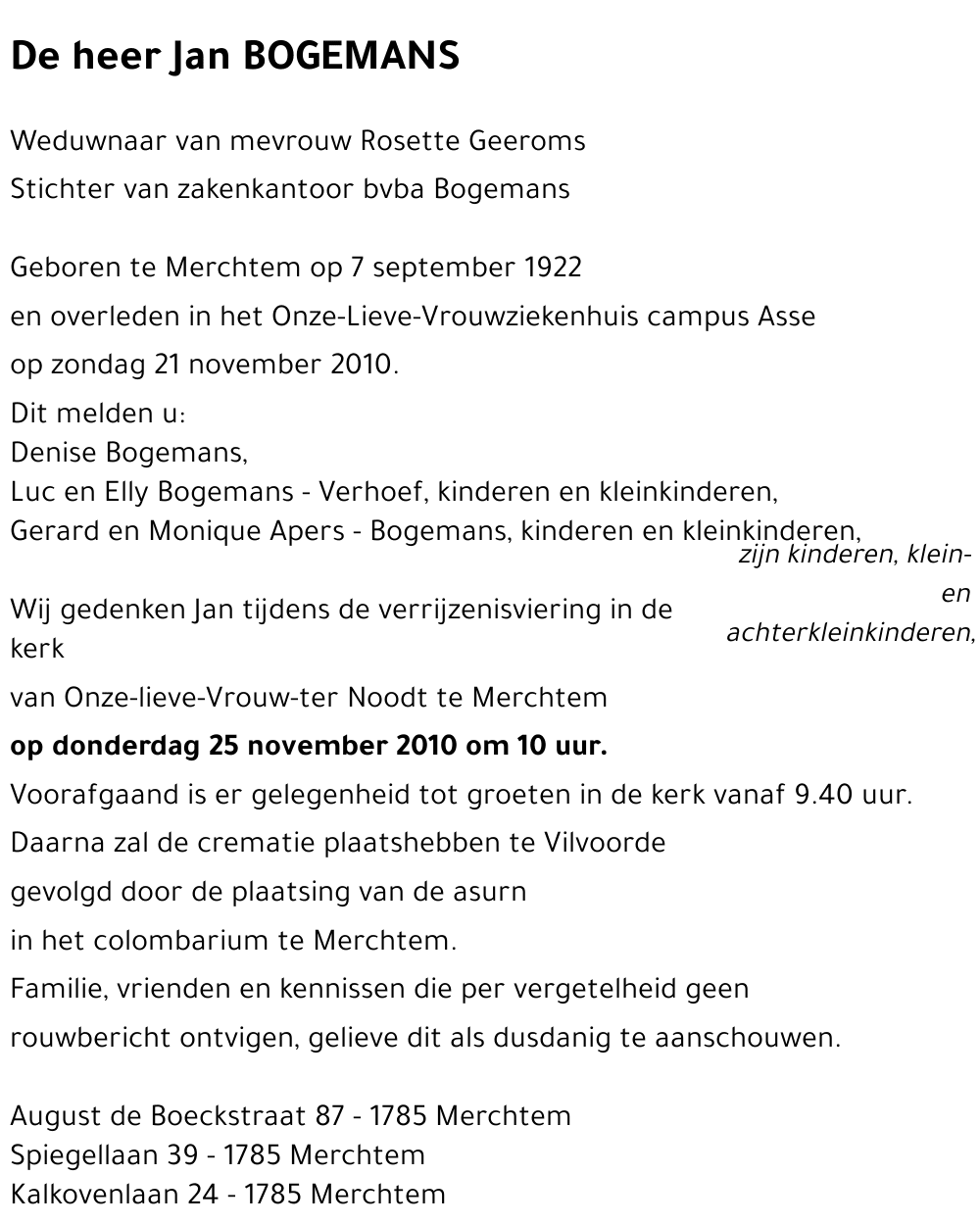 Jan BOGEMANS