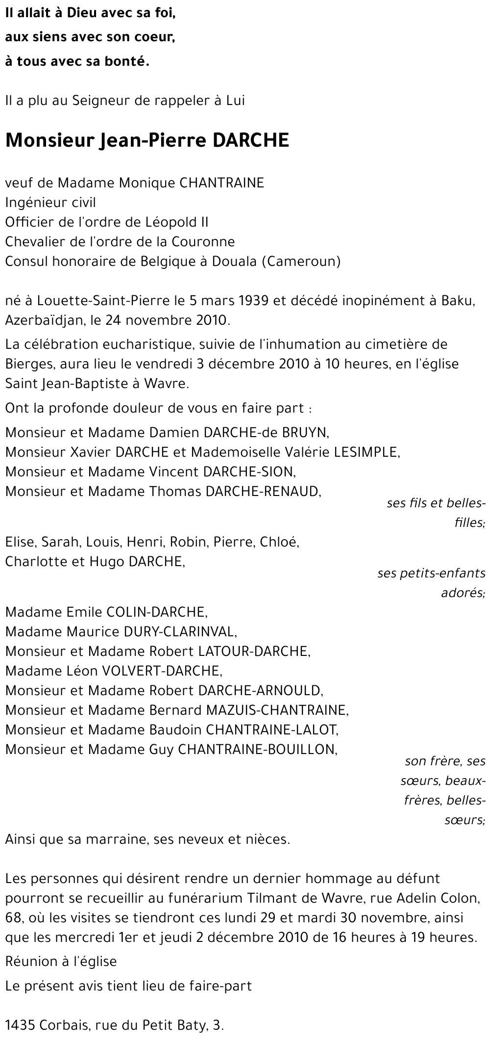 Jean-Pierre DARCHE