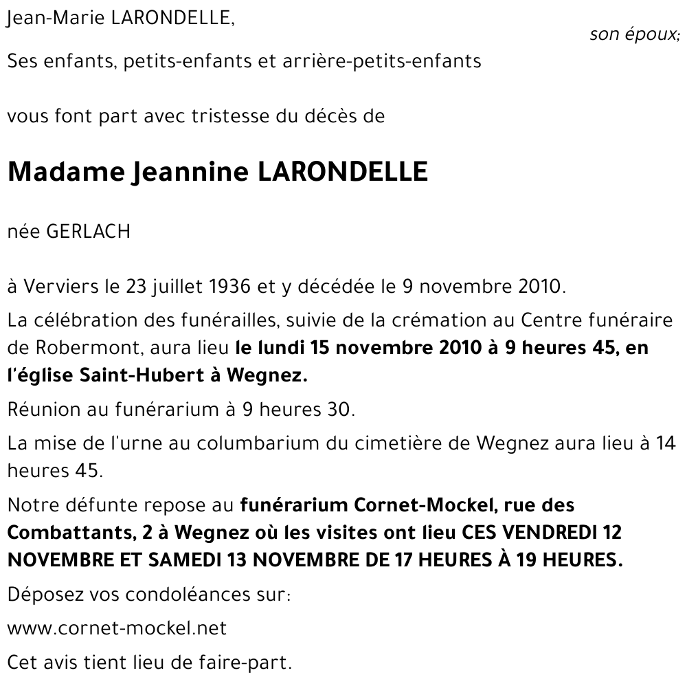 Jeannine GERLACH
