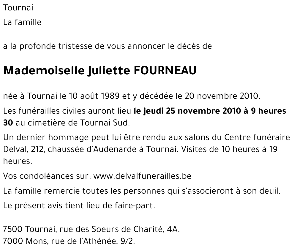 Juliette FOURNEAU