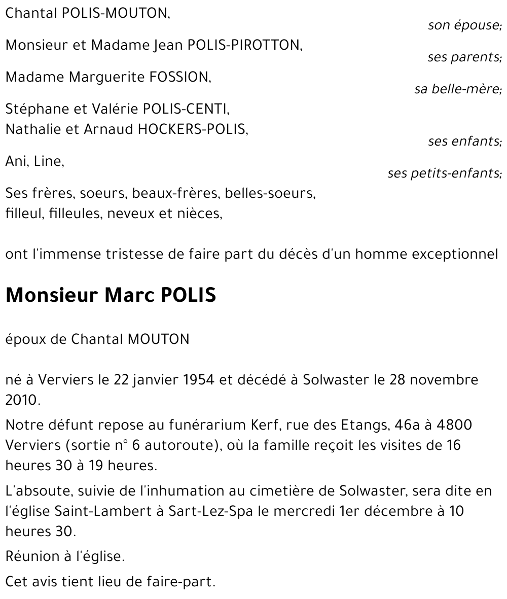 Marc POLIS