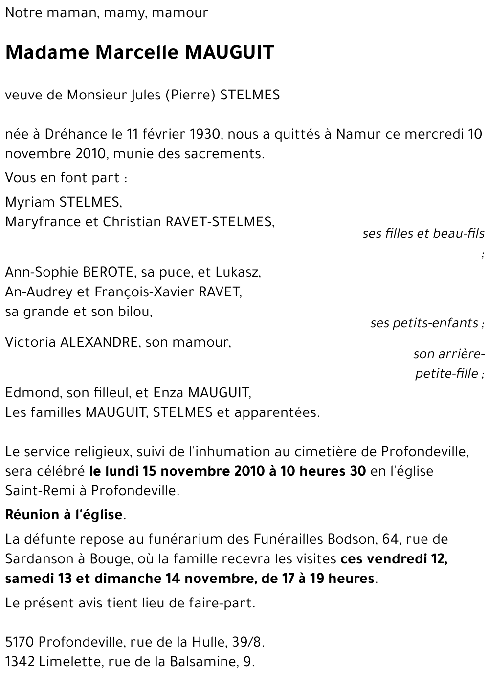 Marcelle MAUGUIT