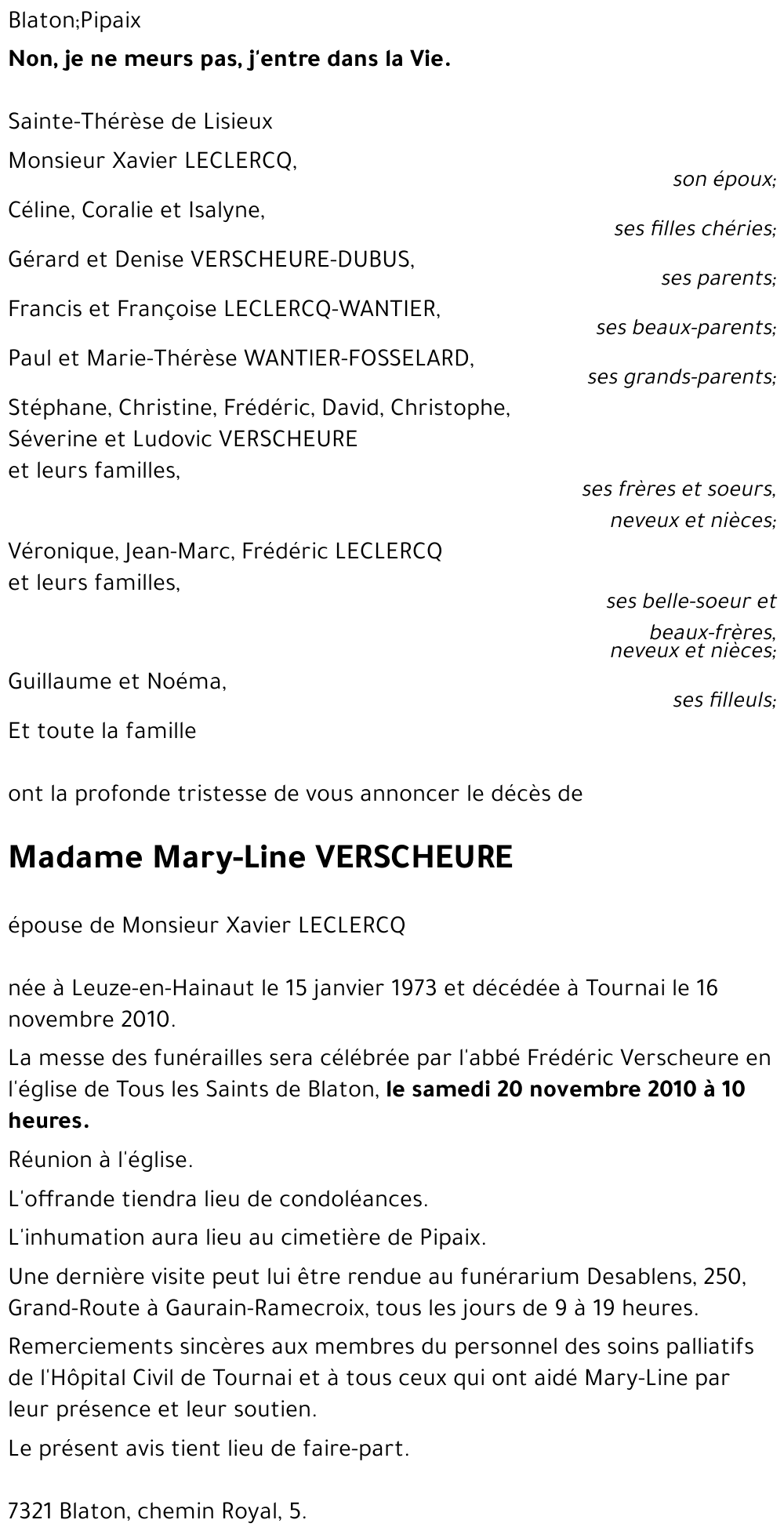 Mary-Line VERSCHEURE