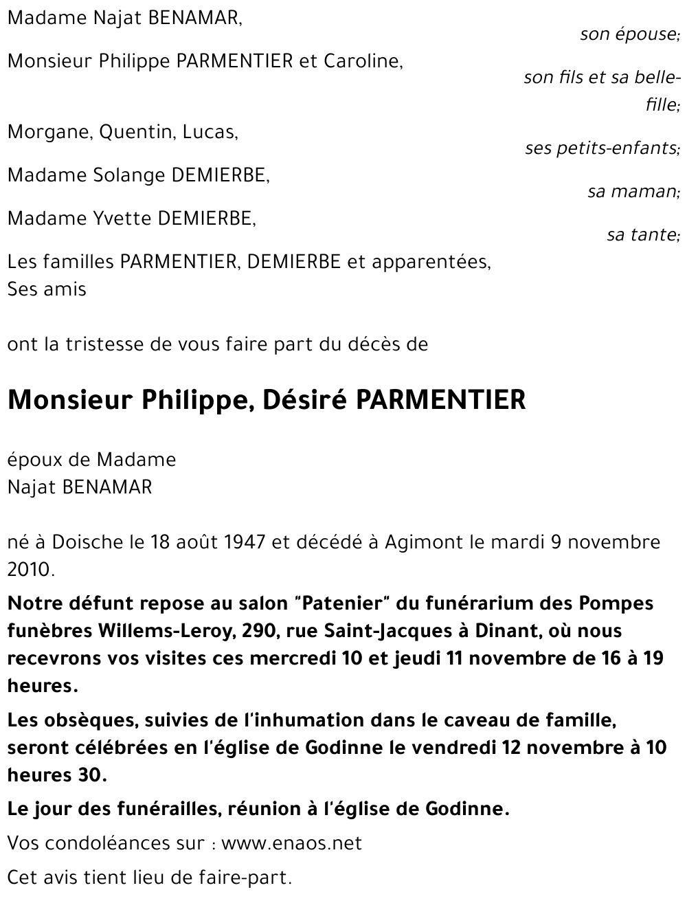 Philippe PARMENTIER