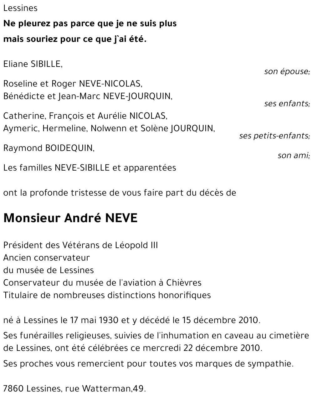 André NEVE