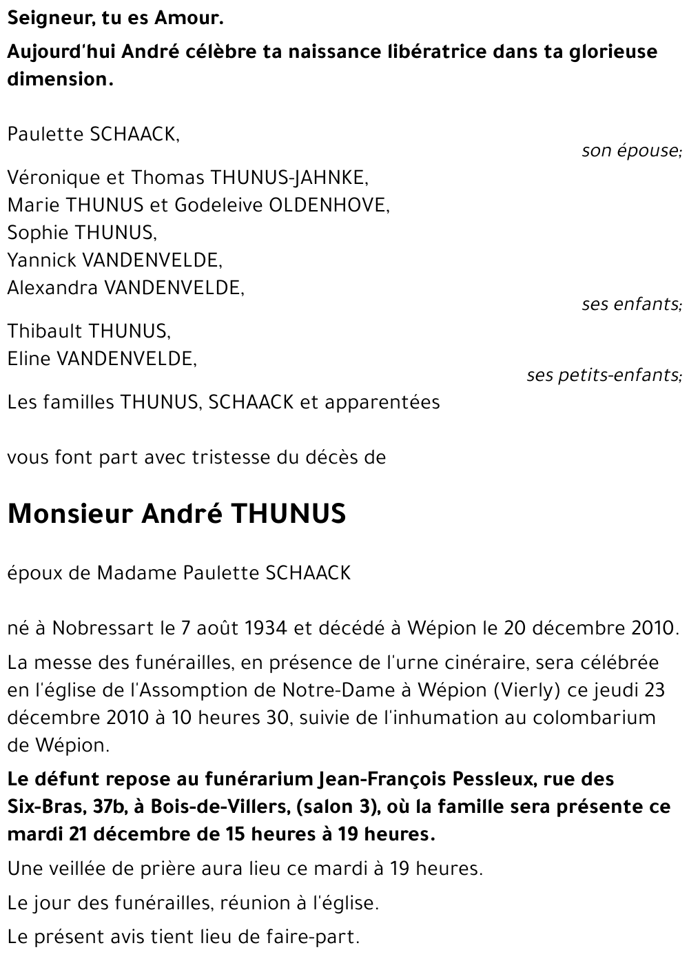 André THUNUS