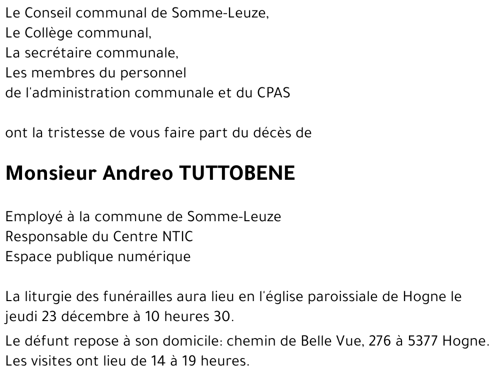Andreo TUTTOBENE