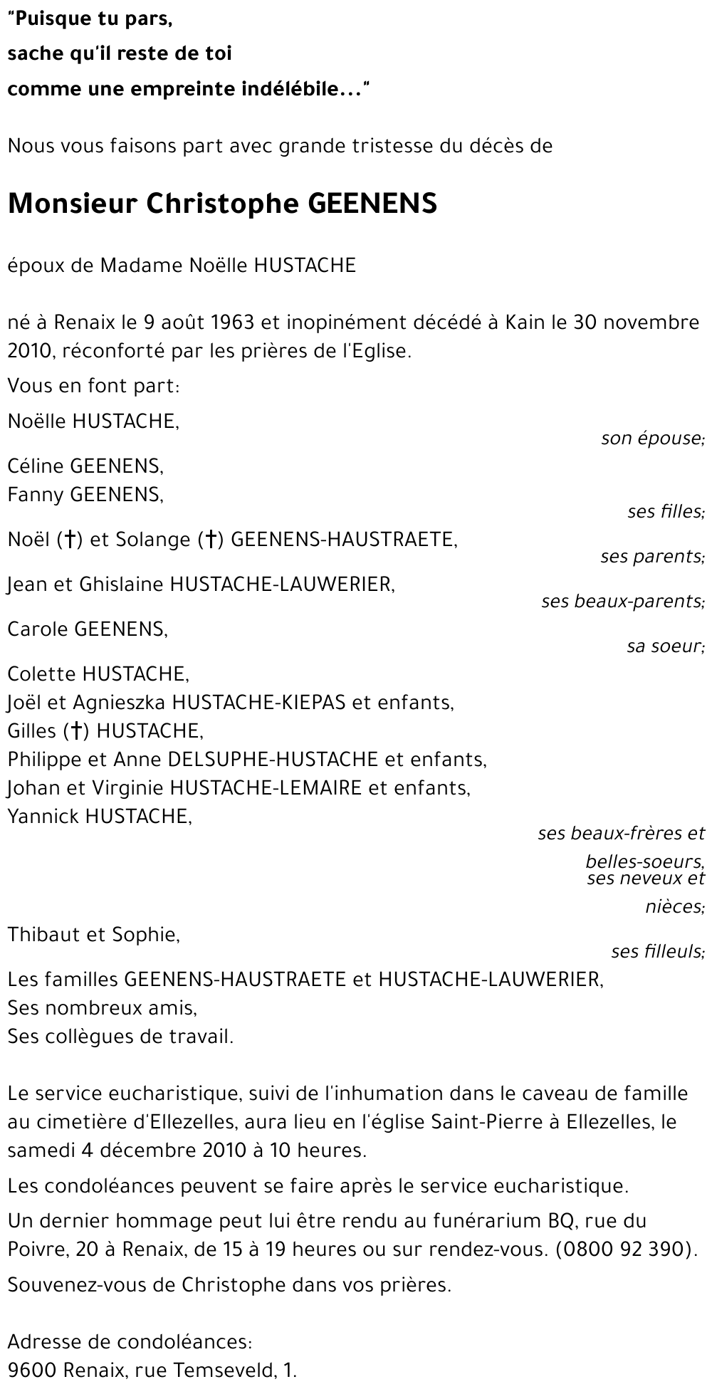 Christophe Geenens