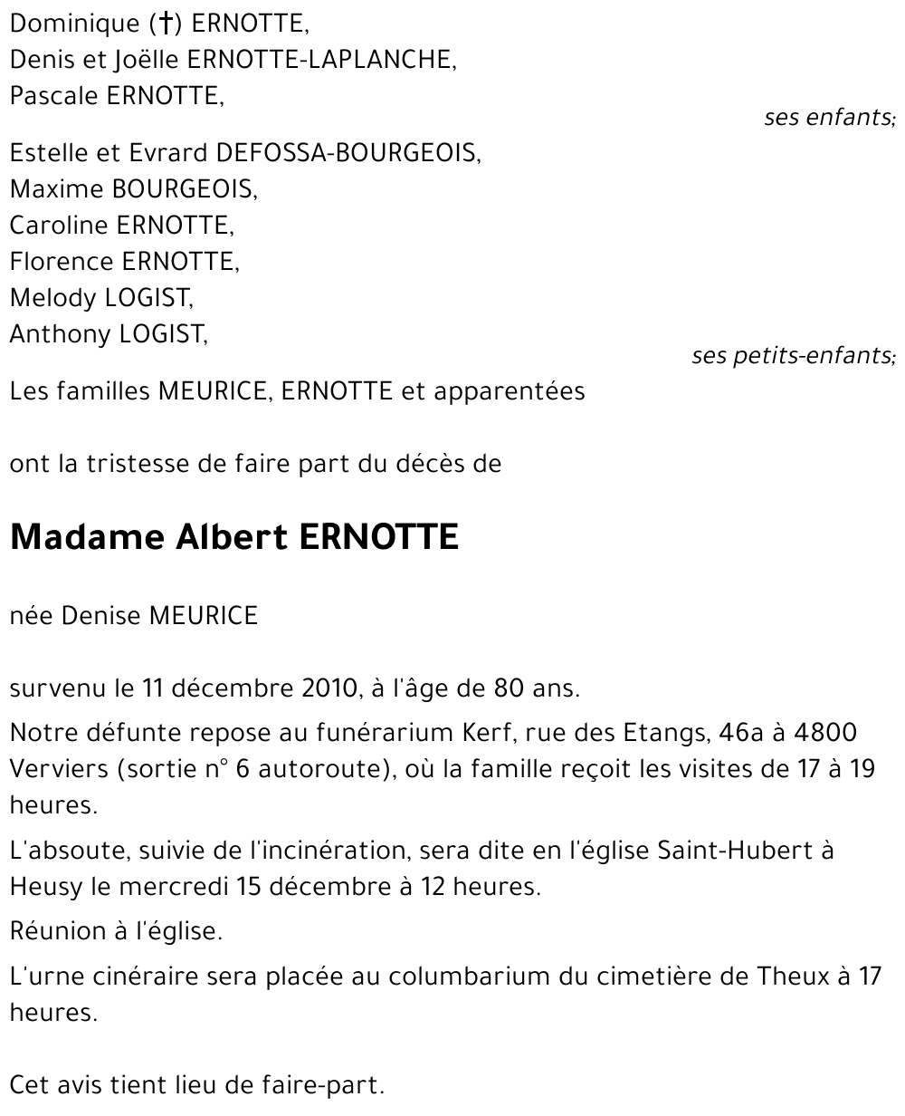 Denise MEURICE