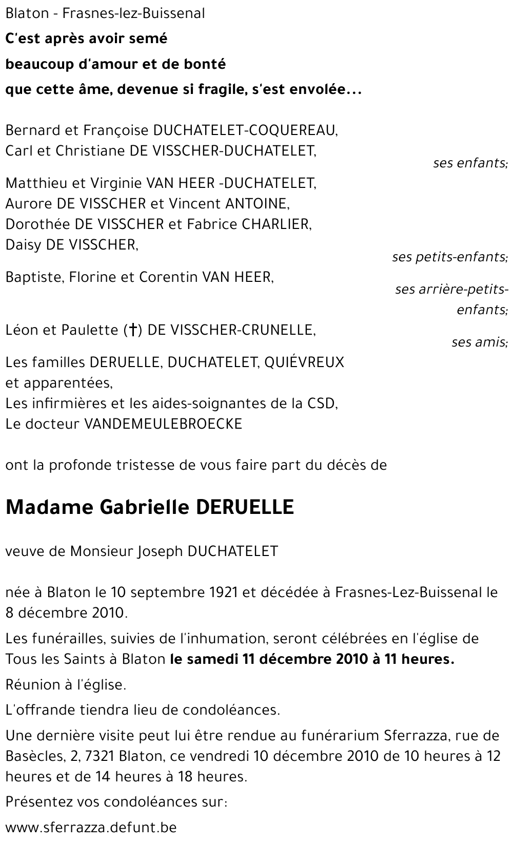 Gabrielle DERUELLE