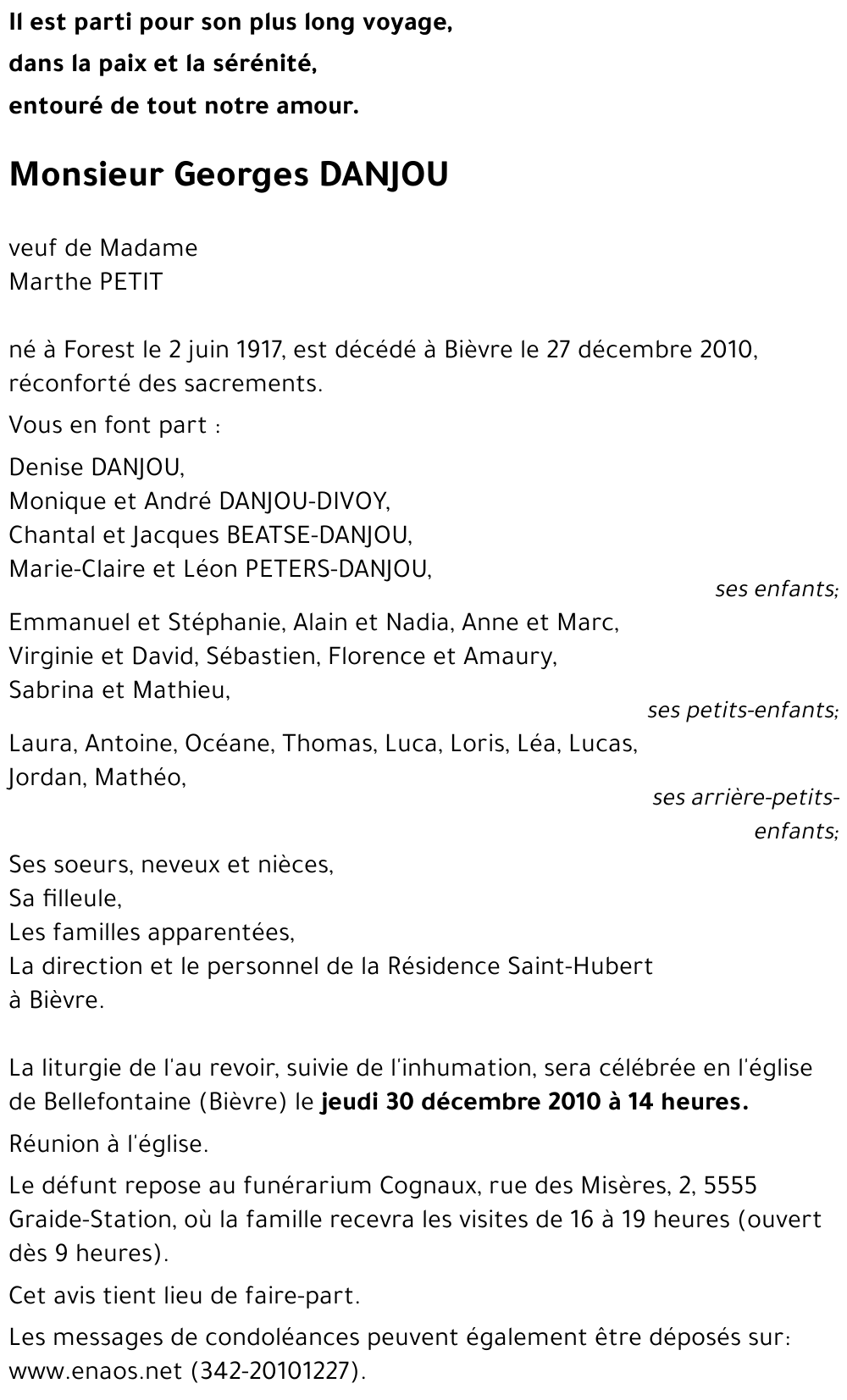 Georges DANJOU