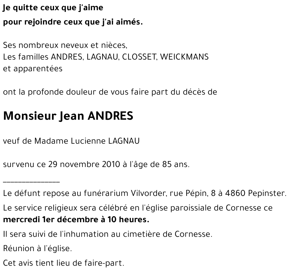 Jean ANDRES
