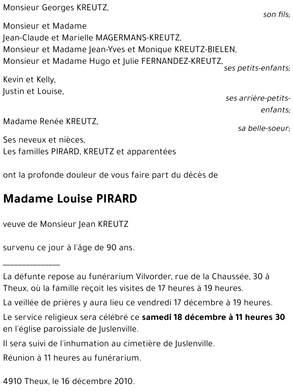 Louise PIRARD
