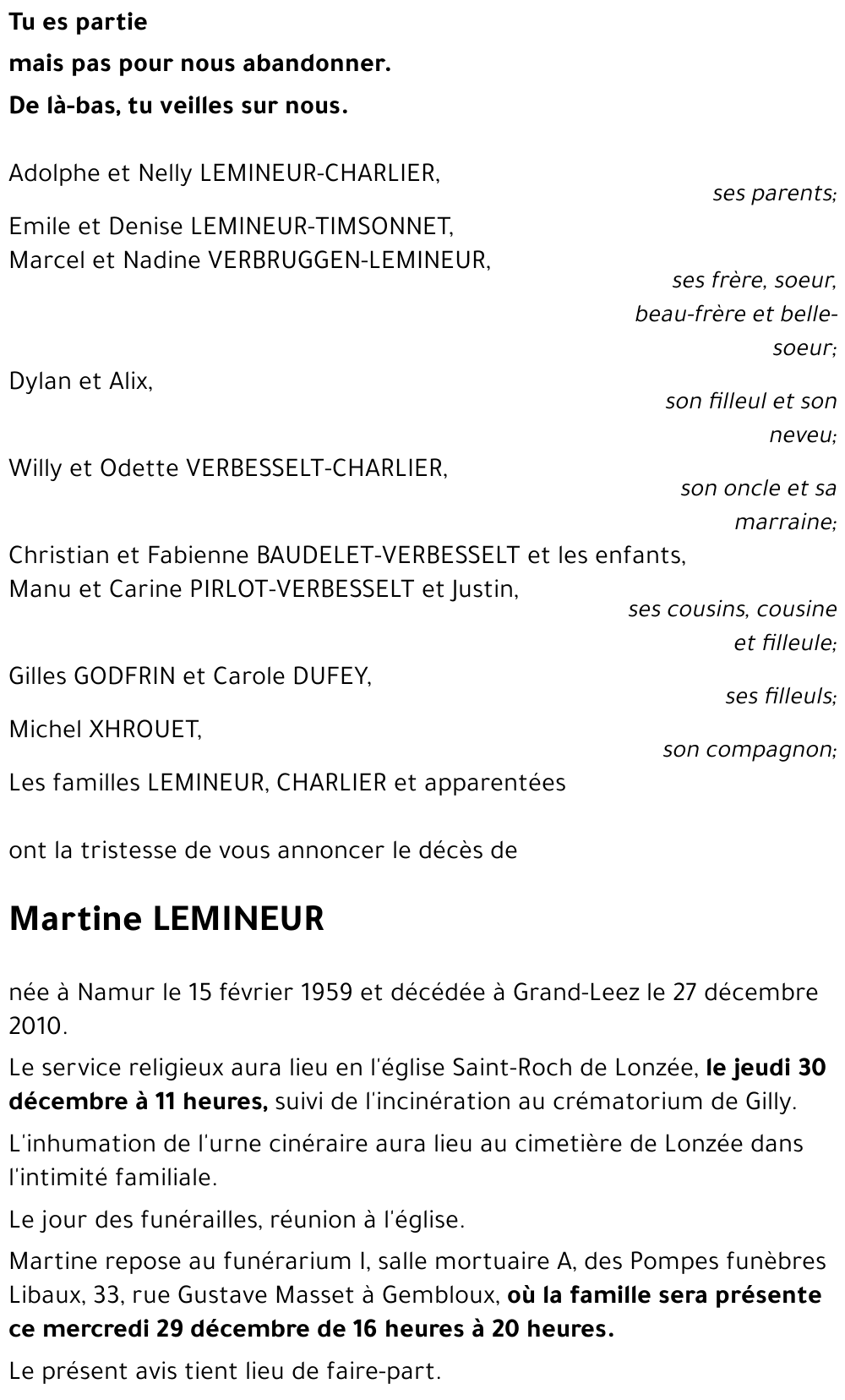 Martine LEMINEUR